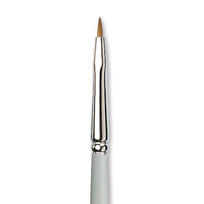 Da Vinci Ussuri Red Sable Brush - Bright, Long Handle, Size 0