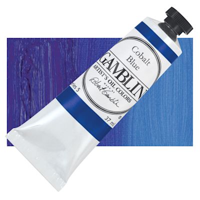 Gamblin Artist's Oil Color - Cobalt Blue, 37 ml tube