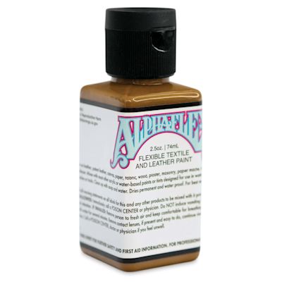 Alpha6 AlphaFlex Textile and Leather Paint - Rustique, 74 ml, Bottle