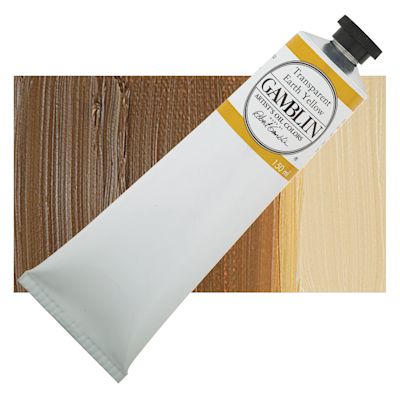 Gamblin Artist's Oil Color - Transparent Earth Yellow, 150 ml tube