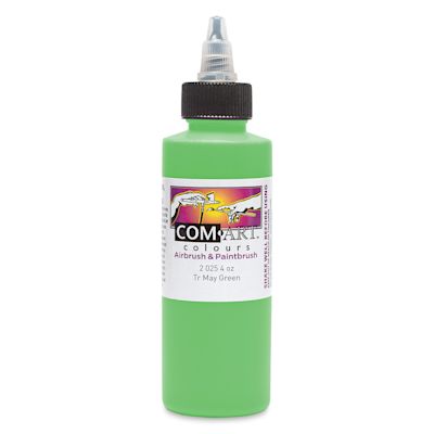 Iwata Com-Art Airbrush Color - 4 oz, Transparent May Green