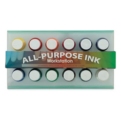 Tsukineko All Purpose Ink Workstation - Front of package