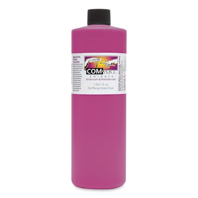 Iwata Com-Art Airbrush Color - 16 oz, Opaque Manganese Violet Hue