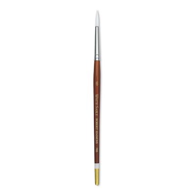Robert Simmons White Sable Brush - Round, Short Handle, Size 6