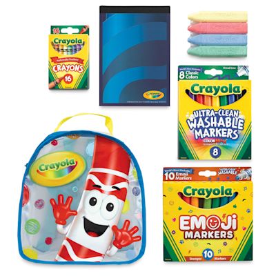 Crayola Art Buddy Backpack - Set of 40 pieces
