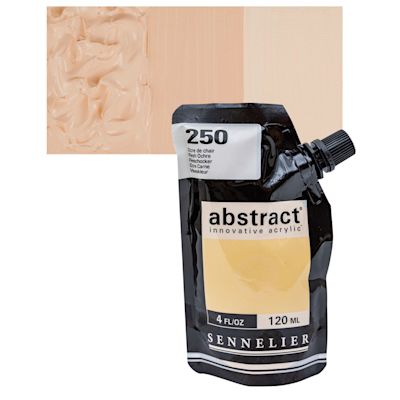 Sennelier Abstract Acrylic - Flesh Ochre, 120 ml pouch