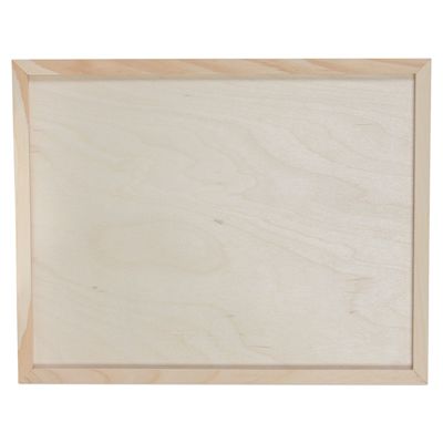 Walnut Hollow Framed Sign - Large Wooden Rectangle sign shown