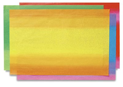 Madras Pattern Tissue - Assorted colors shown in random stack