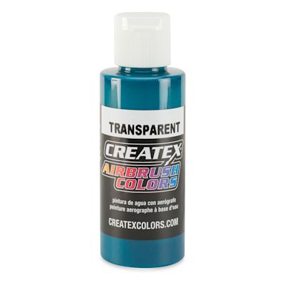 Createx Airbrush Color - 2 oz, Transparent Aqua