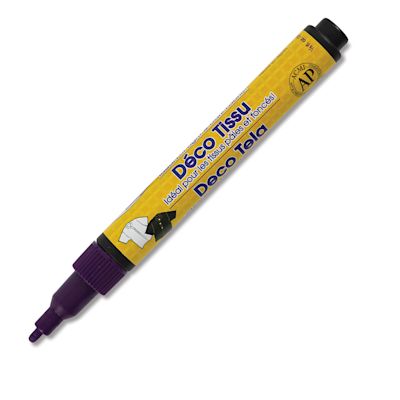 Marvy Decofabric Paint Markers - Violet, Marker