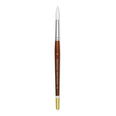 Robert Simmons White Sable Brush - Round, Short Handle, Size 14
