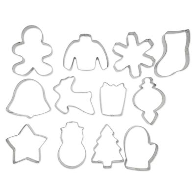 Handstand Kitchen Winter Wonderland Cookie Cutter Box Set (Displayed cookie cutters)