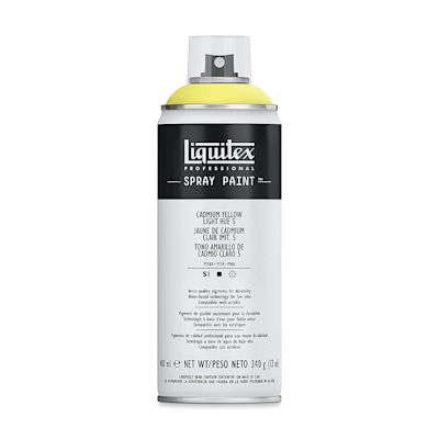 Liquitex Professional Spray Paint - Cadmium Yellow Light Hue 5, 400 ml can