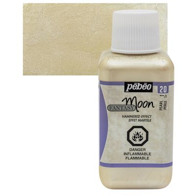 Pebeo Fantasy Moon Paints - Pearl, 250 ml bottle