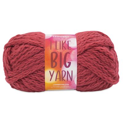 Lion Brand Yarn I Like Big Yarn - Rosebud