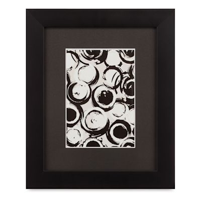 Blick Sheffield Frame - Black w/ Black Mat, 8" x 10" (Out of packaging)