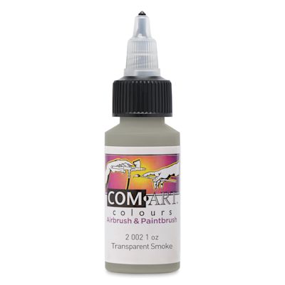 Iwata Com-Art Airbrush Color - 1 oz, Transparent Smoke