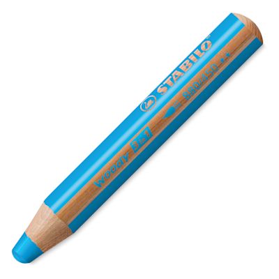 Stabilo Woody 3 in 1 Pencil - Cyan Blue