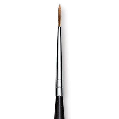 Isabey Red Sable Brush - Round, Size 0