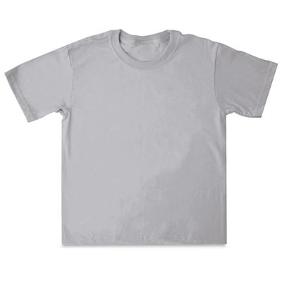 First Quality 50/50 T-Shirts, Youth Sizes - Gray Small (6-8)
