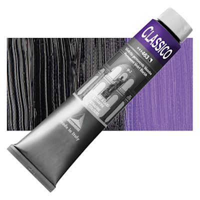 Maimeri Classico Oil Colors - Permanent Violet Blueish, 200 ml tube