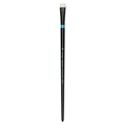 Princeton Series 6500 Aspen Synthetic Brush - Size 6, Short Bright, Long Handle