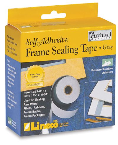 Lineco Frame Sealing Tape - Front cover of package