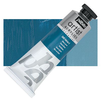Pebeo Extra-Fine Artist Acrylics - Steel Blue, 60 ml tube