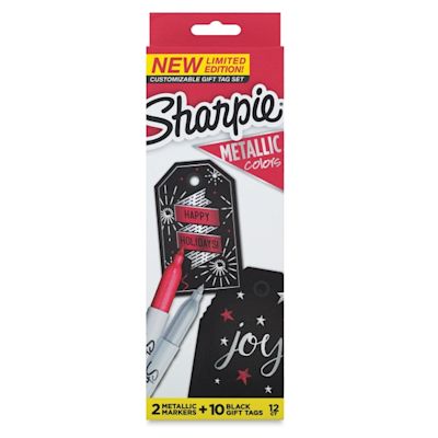 Sharpie Metallic Fine Point Marker - Gift Tag Set