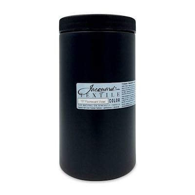 Jacquard Textile Color - Fluorescent Violet, 32 oz jar