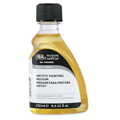 Winsor & Newton Artists' Painting Medium - front of 250 ml bottle shown