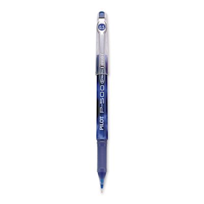 Pilot P-500 Gel Roller - 0.5 mm, Blue