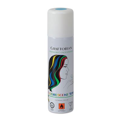 Graftobian Hair Color Spray - Blue Fluorescent Spray