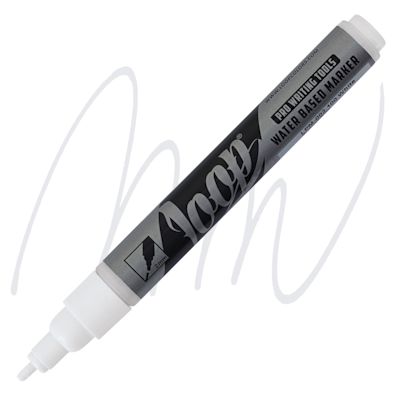 Loop Water-Based Acrylic Marker - White, 2 mm