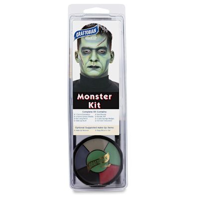 Graftobian Halloween Makeup Kit - Monster (Front of packaging)