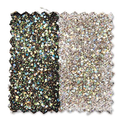 Plaid Fabric Creations Fantasy Glitter Fabric Paint - Swatch of Enchanted Spice paint