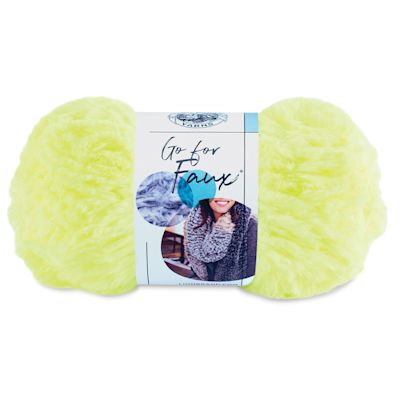 Lion Brand Go For Faux Yarn - Lightning Bug, 64 yds