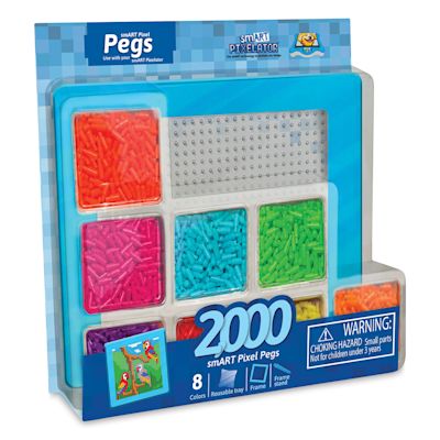 Flycatcher Pixelator Machine Refill - Peg Set A, 2000 pieces