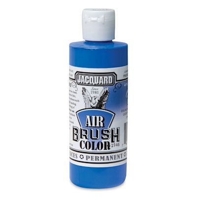 Jacquard Airbrush Paint - 4 oz, Opaque Blue