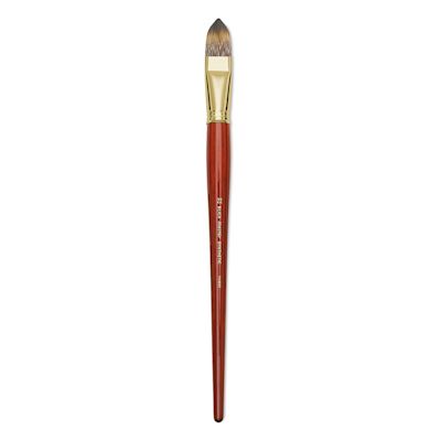 Blick Master Synthetic Brush - Filbert, Long Handle, Size 22