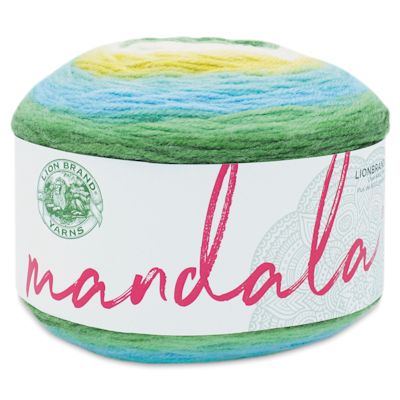 Lion Brand Mandala Yarn Cake - Elf, 590 yards