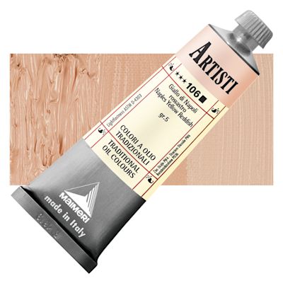 Maimeri Artisti Oil Color - Naples Yellow Reddish, 60 ml tube