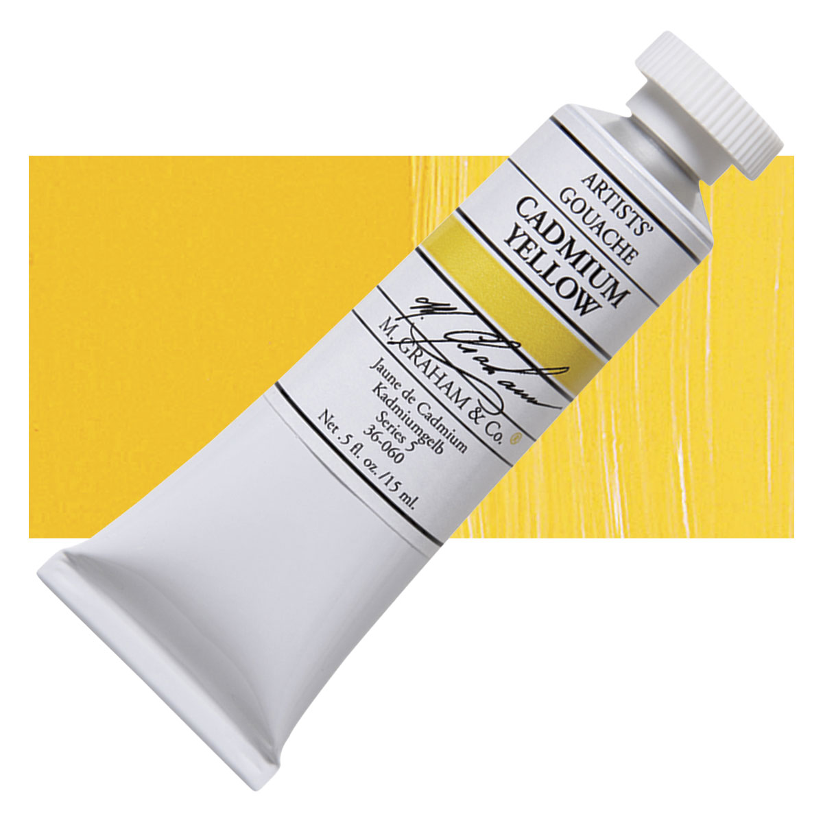 M Graham Artists Gouache Cadmium Yellow 15 Ml Tube BLICK Art