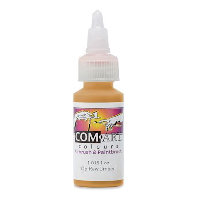 Iwata Com-Art Airbrush Color - 1 oz, Opaque Raw Umber