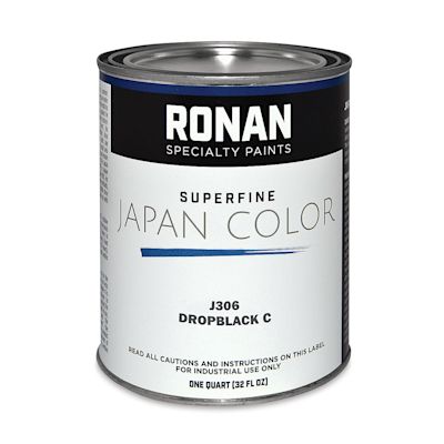 Ronan Superfine Japan Color - Drop Black C, Quart