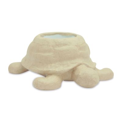 DecoPatch Paper Mache Planter - Turtle