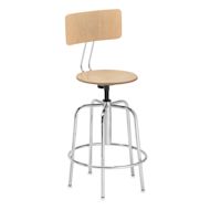 Bieffe Vintage Chair and Stool Bieffe Vintage Chair and Stool