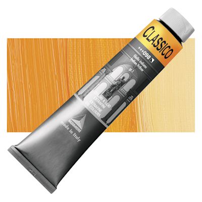 Maimeri Classico Oil Color - Indian Yellow, 200 ml tube