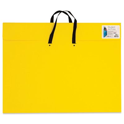 Star Products Student Art Folio with Handles - Yellow, 20" x 26"