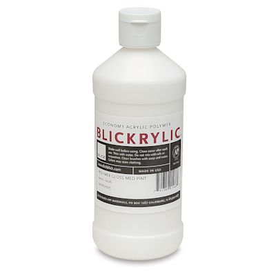 Blickrylic Polymer Gloss Medium - Gloss, Pint